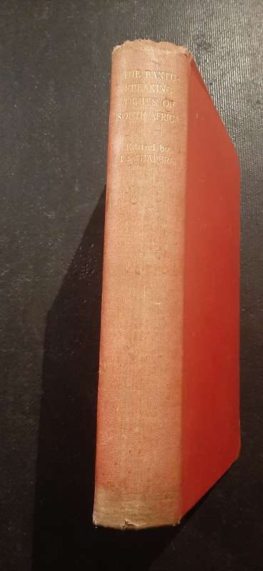 The Bantu-Speaking Tribes of South Africa Edited by I. Schapera