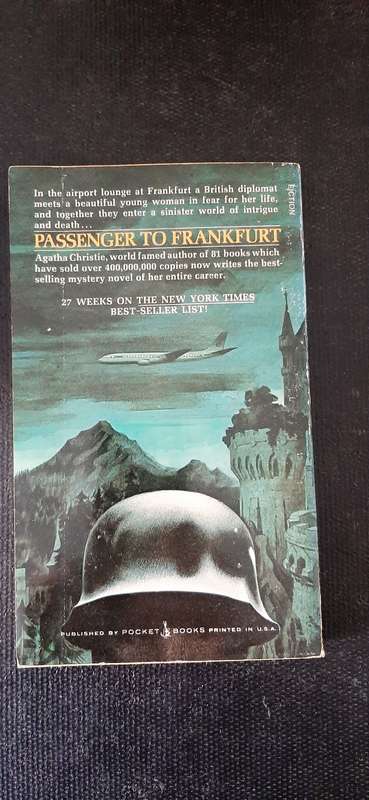 Passenger to Frankfurt by Agatha Christie