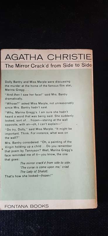 The Mirror Crack'd from Side to Side by Agatha Christie (First Issued in Fontana Books)