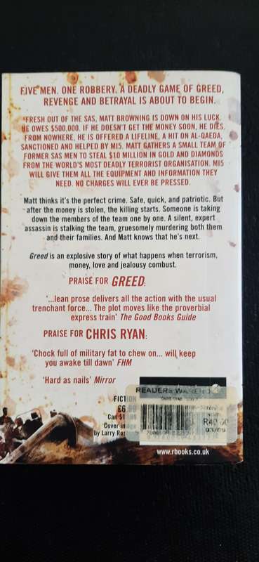 Greed by Chris Ryan