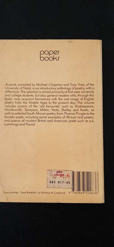 Accents by Michael Chapman and Tony Voss