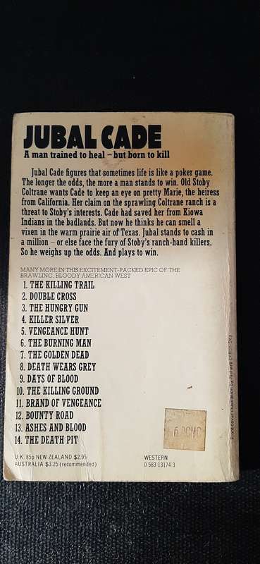Jubal Cade 15: Angel of Death by Charles R. Pike