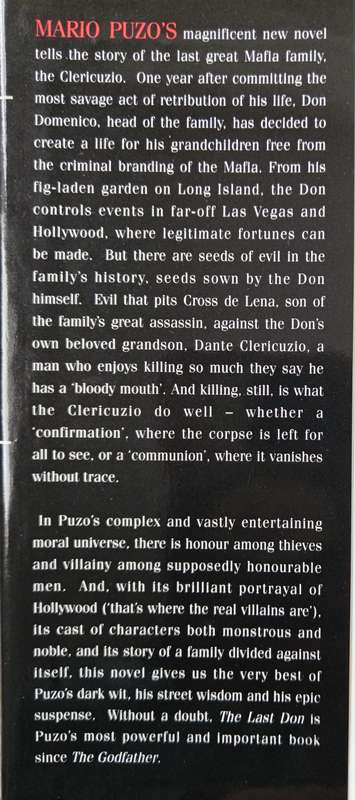 The Last Don by Mario Puzo