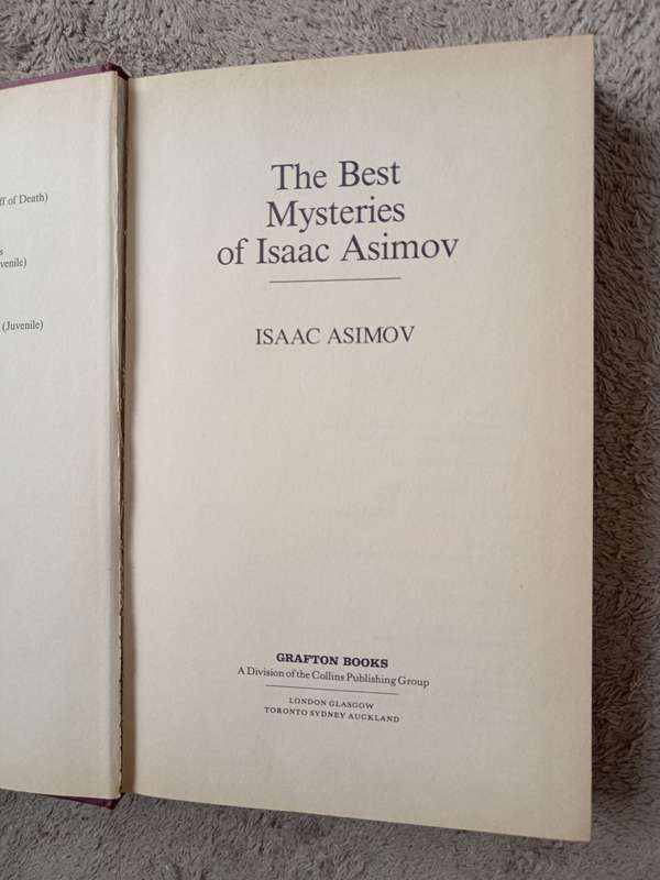 The Best Mysteries of Isaac Asimov by Isaac Asimov