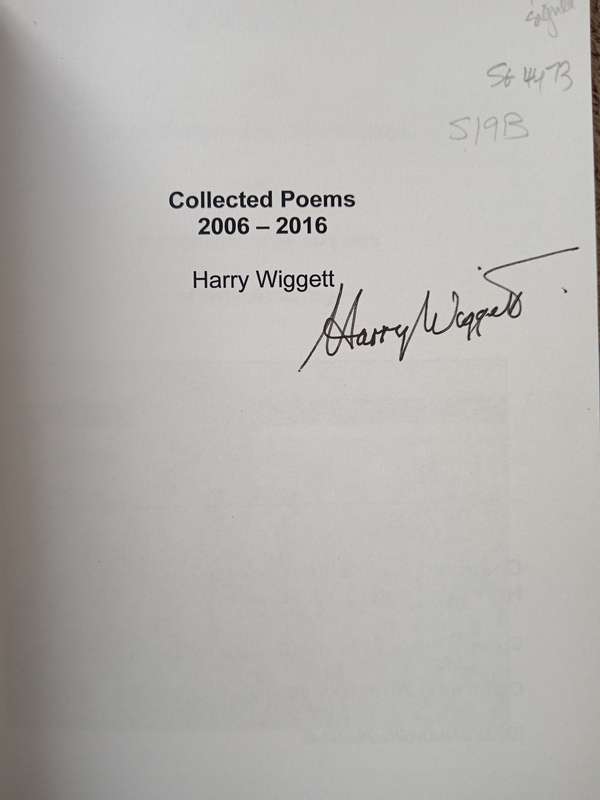Collected Poems 2006-2016 by Harry Wiggett