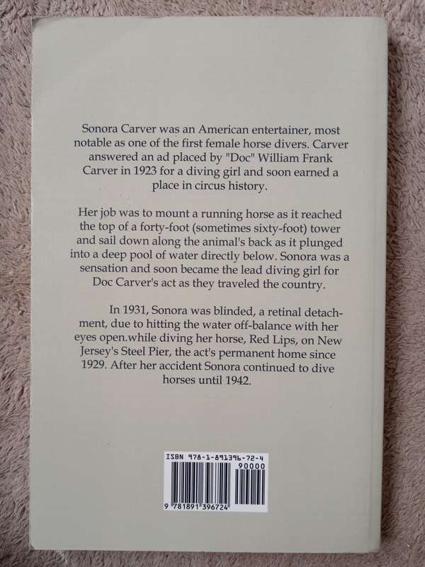 A Girl and Five Brave Horses by Sonora Carver as tops to Elizabeth Land