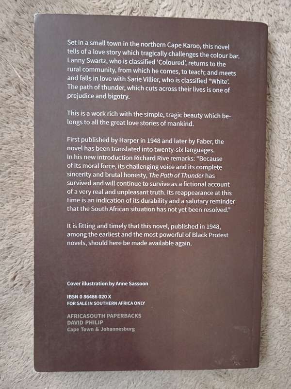 The Path of Thunder by Pater Abrahams