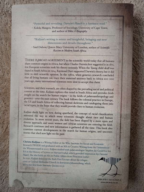 Darwin's Hunch by Christa Kuljian