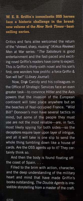 The Double Agent by W E B Griffin & William E Butterworth IV