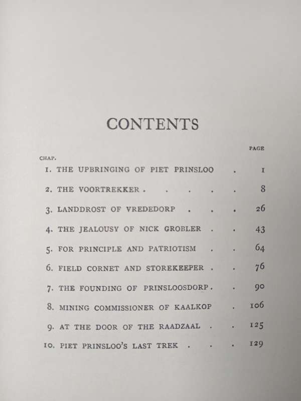Prinsloo of Prinsloodorp by Douglas Blackburn