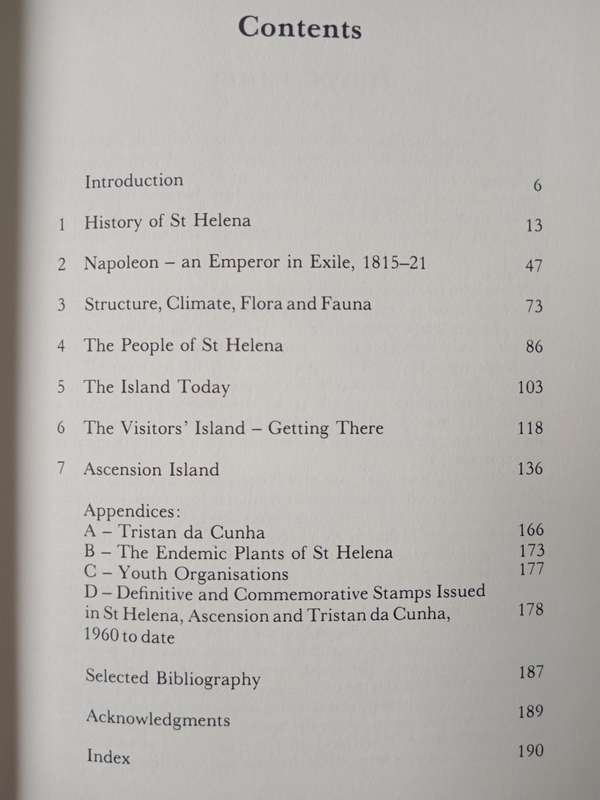 St Helena including Ascension Island & Tristan Da Gama by Tony Cross