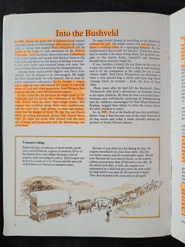 Jock of the Bushveld by Sir Percy Fitzpatrick's classic as retold by Phillipa Brooke Simons