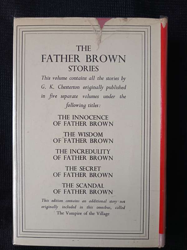 The Father Brown Stories by G K Chesterton
