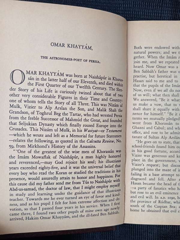 Rubáiyát of Omar Khayyám by Edward Fitzgerald & Edmund J Sullivan
