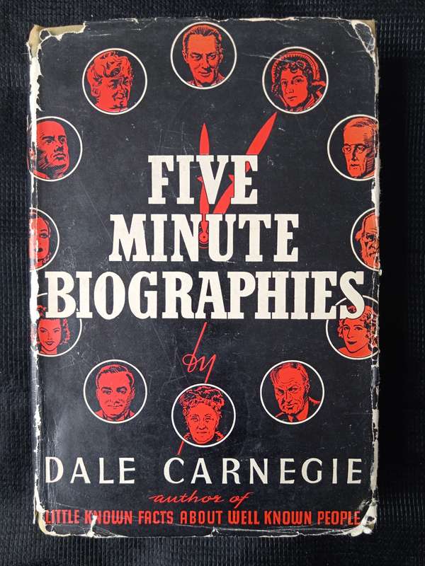 Five Minute Biographies by Dale Carnegie