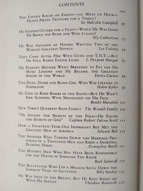 Five Minute Biographies by Dale Carnegie