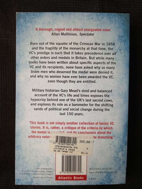 Victoria's Cross by Gary Mead
