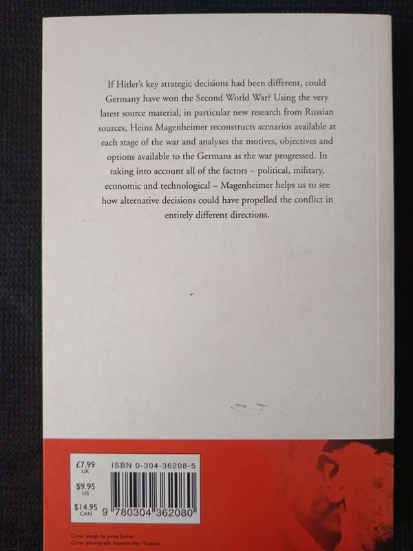 Hitler's War by Heinz Magenheimer