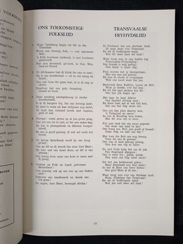 Ons Republiek Compiled & Written by G C Burger(Principle)