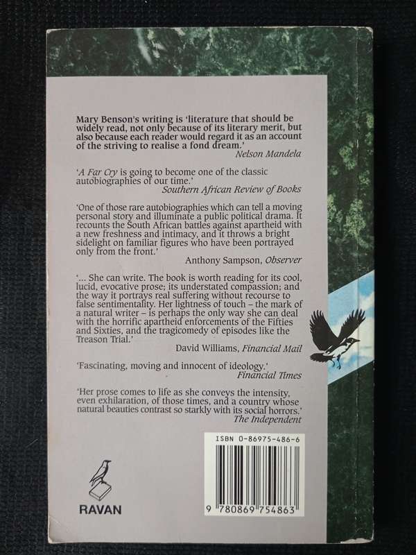 A Far Cry by Mary Benson