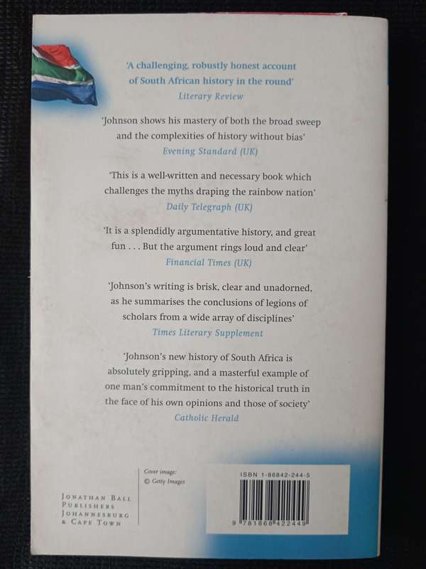 South Africa The first man, the last nation by  R W Johnson