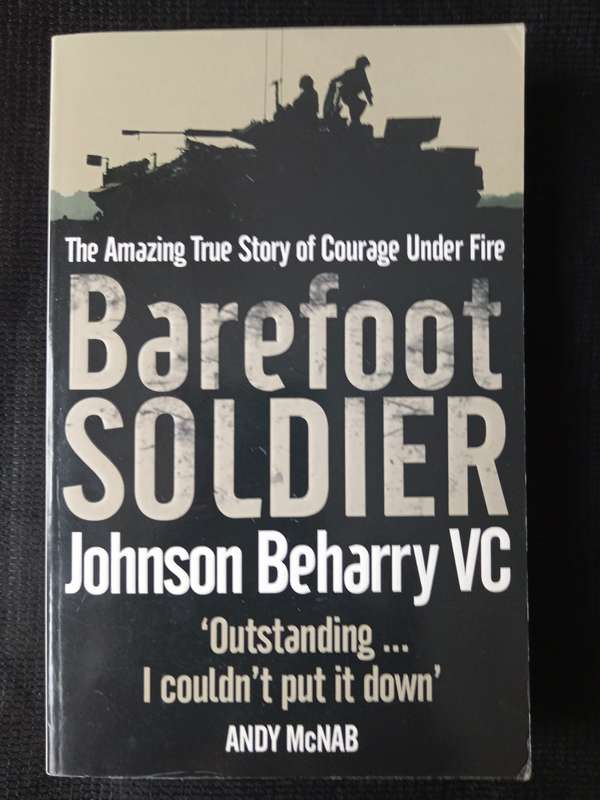 Barefoot Soldier by Johnson Beharry VC with Nick Cook