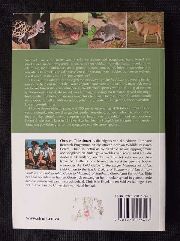 Veldgids tot Soogdierw van Suider-Afrika by Chris & Tilde Stuart