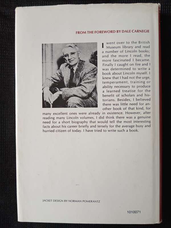 Lincoln The Unknown by Dale Carnegie