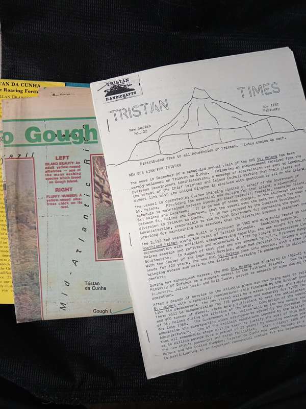 Tristan Da Cunha and the Roaring Forties by Allan Crawford