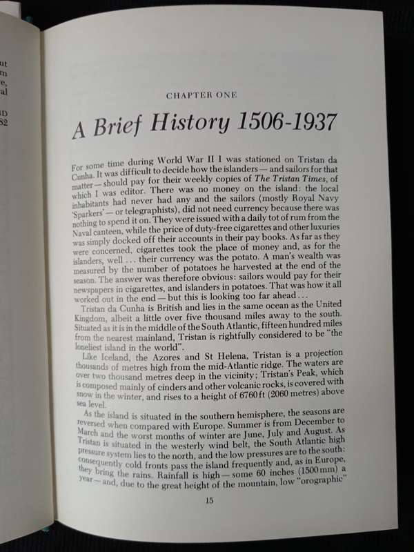 Tristan Da Cunha and the Roaring Forties by Allan Crawford
