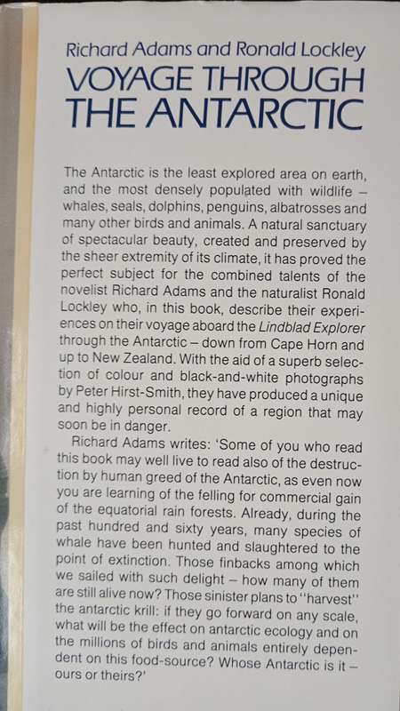 Voyage Through The Antarctic by Richard Adams & Ronald Lockley