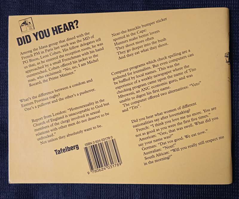 The Best of Financial Mail's Did You Hear Compiled by David Furlonger