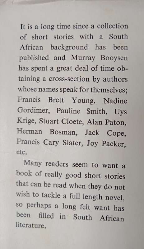 Tales of South Africa Compiled by C Murray Booysen