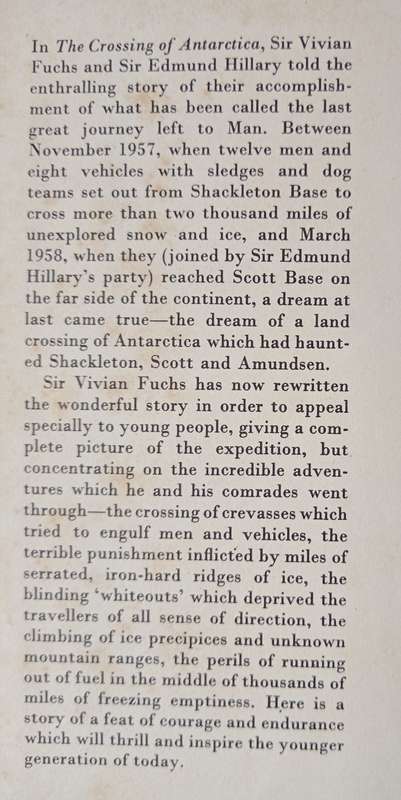 Antarctic Adventure by Sir Vivian Fuchs