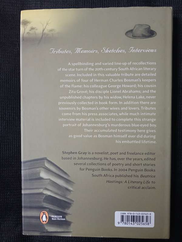 Remembering Bosman Edited by Stephen Gray
