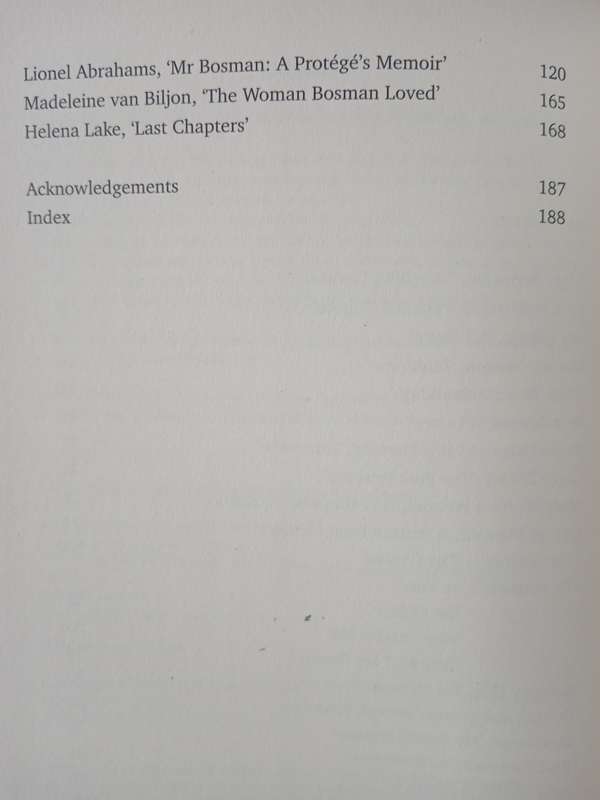 Remembering Bosman Edited by Stephen Gray
