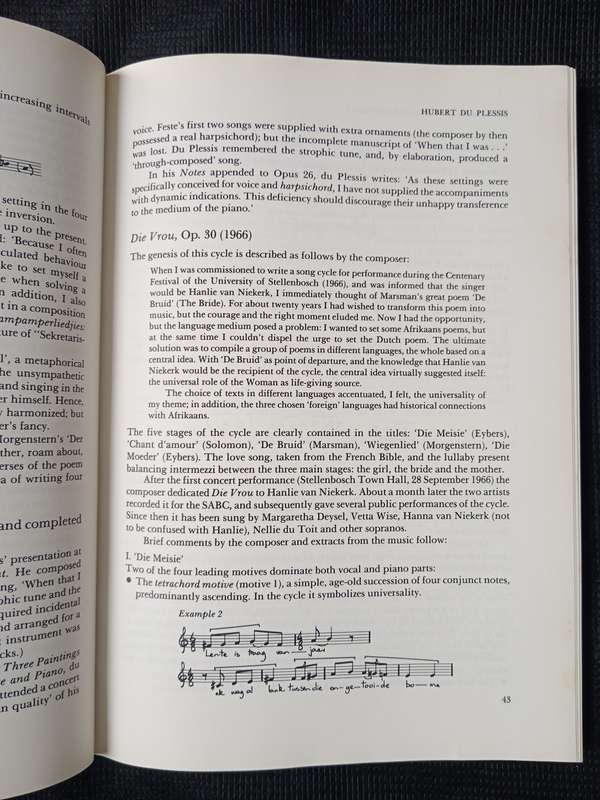 Composers in South Africa Today Edited by Peter Klatzow