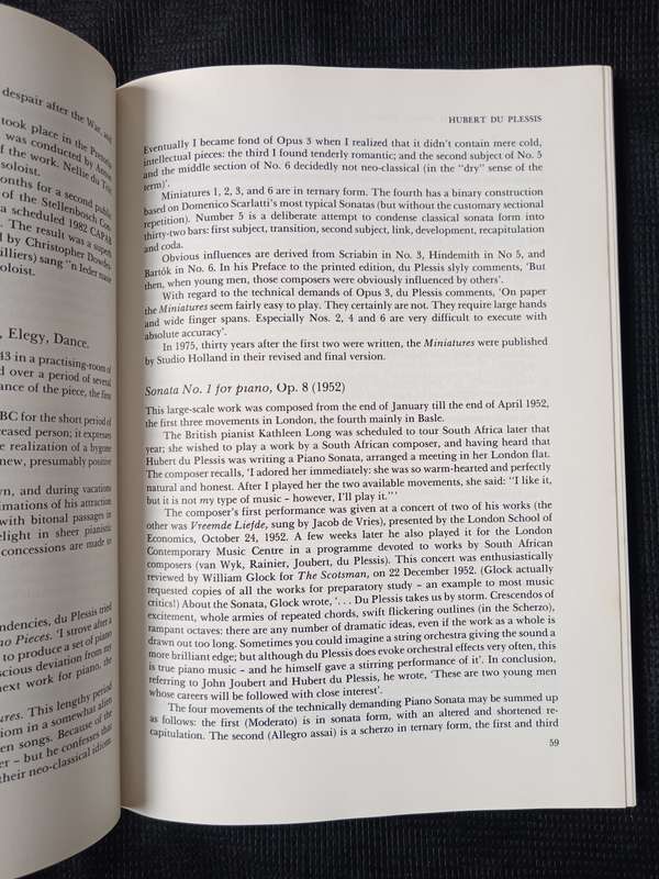 Composers in South Africa Today Edited by Peter Klatzow