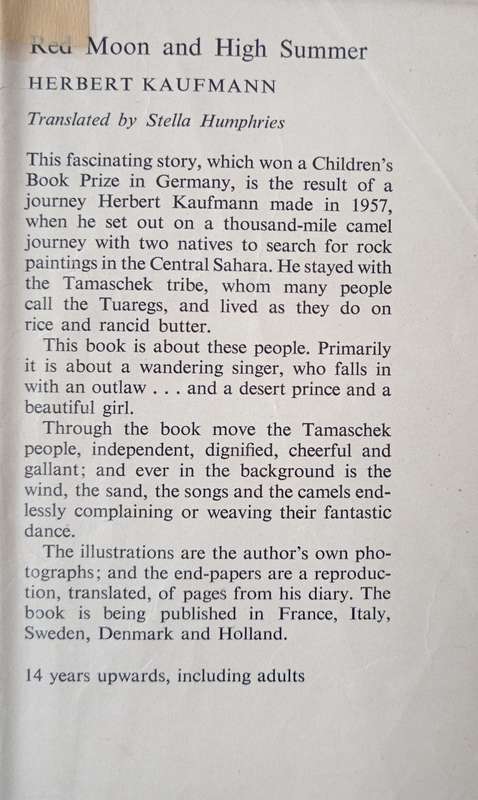 Red Moon & High Summer by Herbert Kaufmann Translated by Stella Humphries