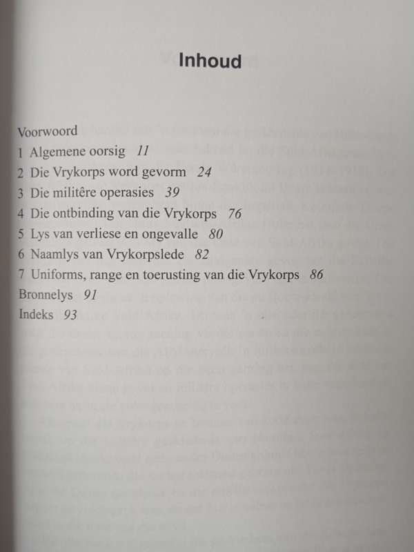 Die Suid-Afrikaanse Vrykorps van Duits-Suidwes-Afrika by Gordon McGregor