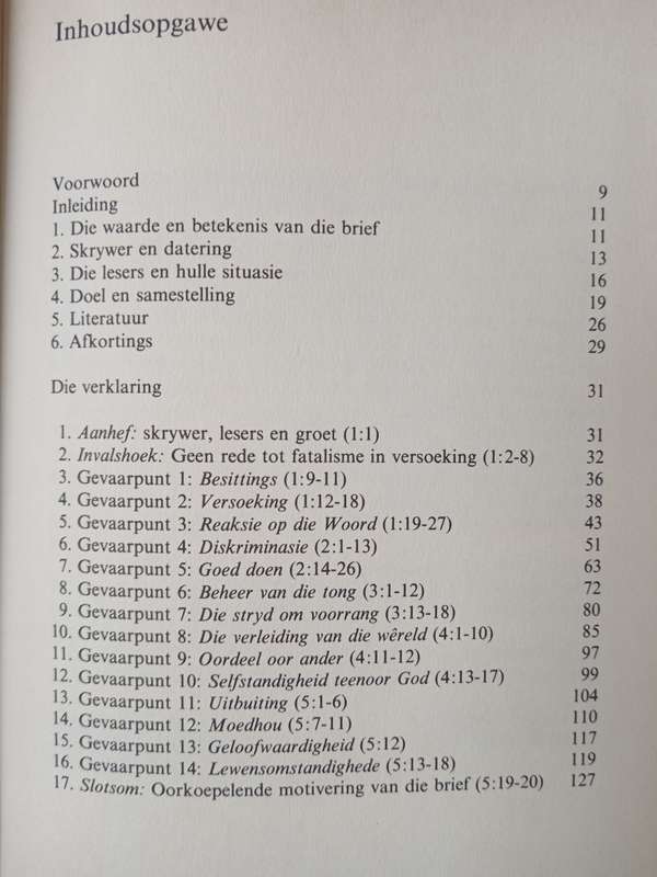 Die Brief van Jakobus by Dr E A C Pretorius