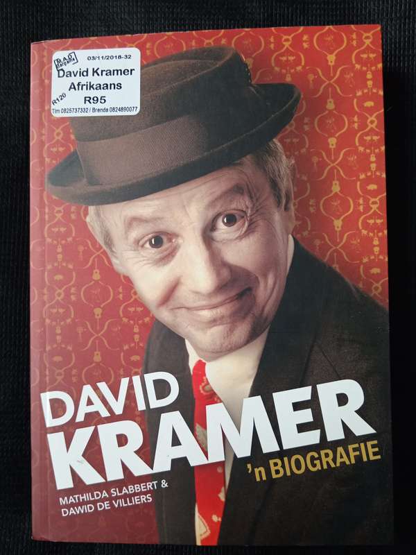 David Kramer ń Biografie by Mathilda Slabbert & Dawid de Villiers