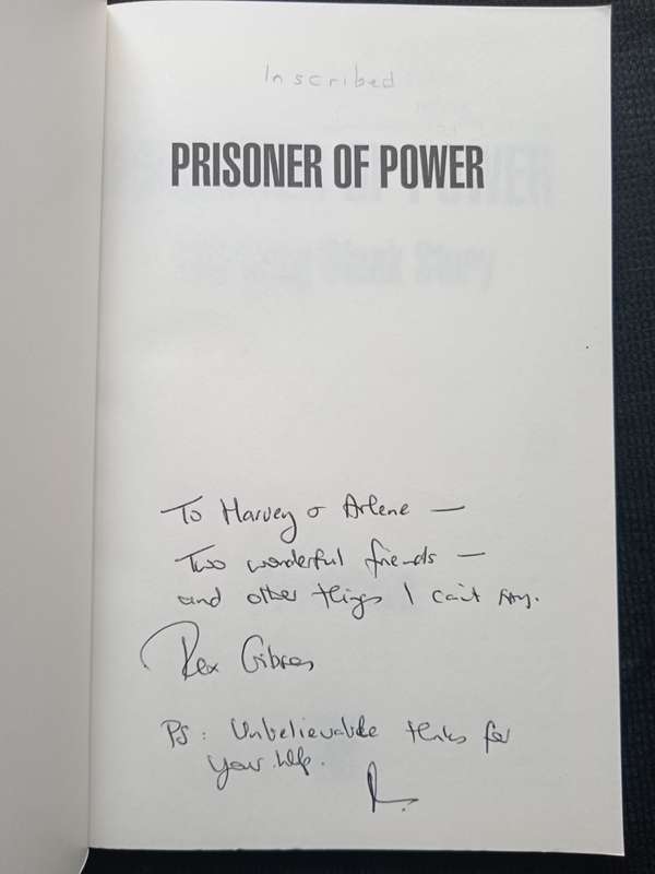 Prisoner of Power The Greg Blank Story by Rex Gibson