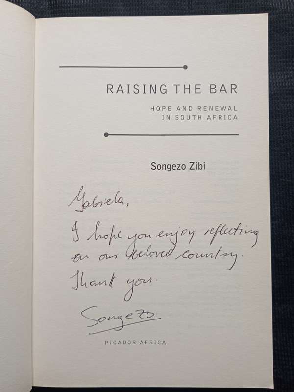 Raising the abar by Songezo Zibi