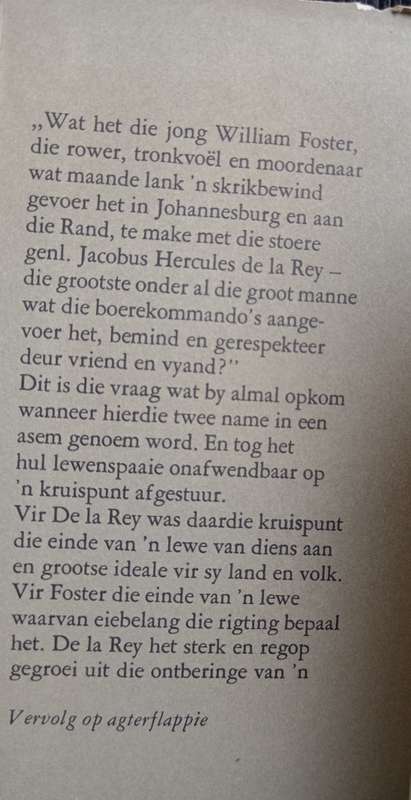 Die Dood van Generaal de la Rey by Henry John May & Ian Hamilton