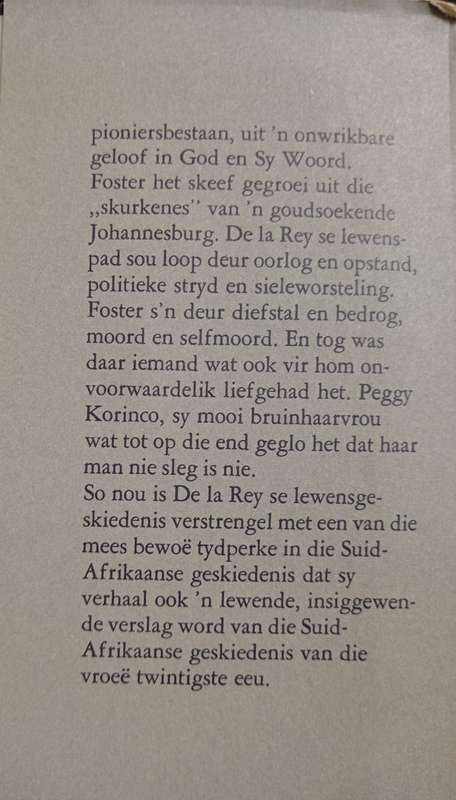 Die Dood van Generaal de la Rey by Henry John May & Ian Hamilton