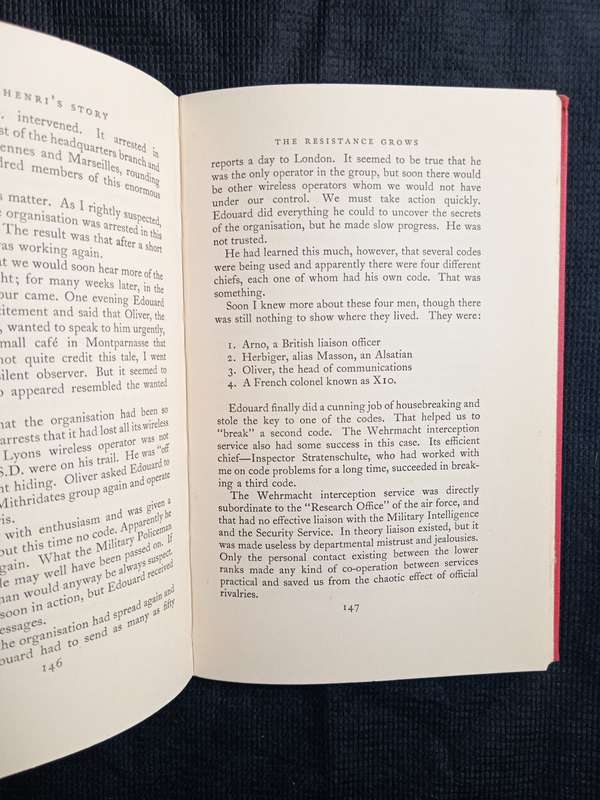 Colonel Henri's story by Hugo Bleicher