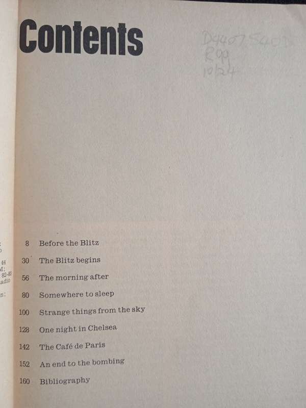 London's Burning by Constantine FitzGibbon