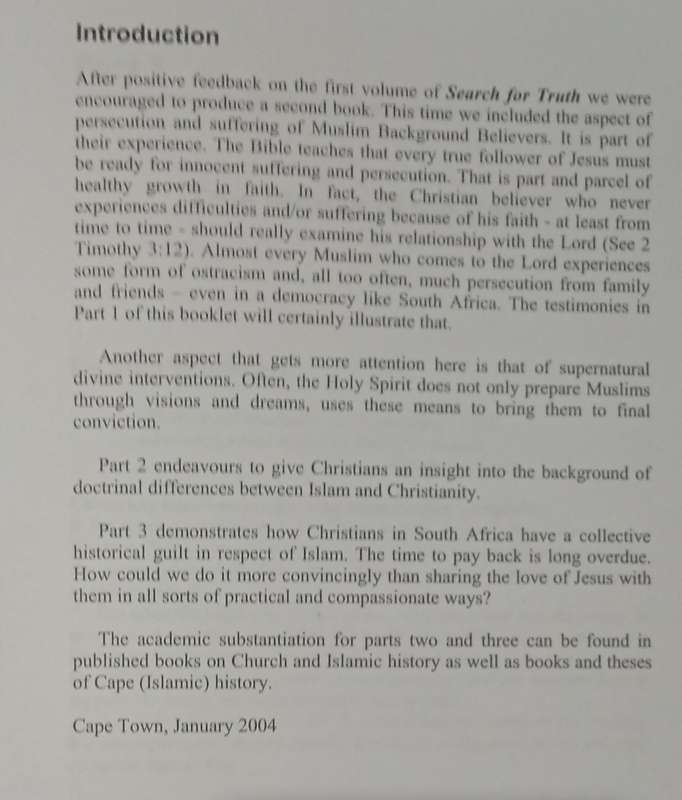 Search for Truth 2 more true stories of the Cape