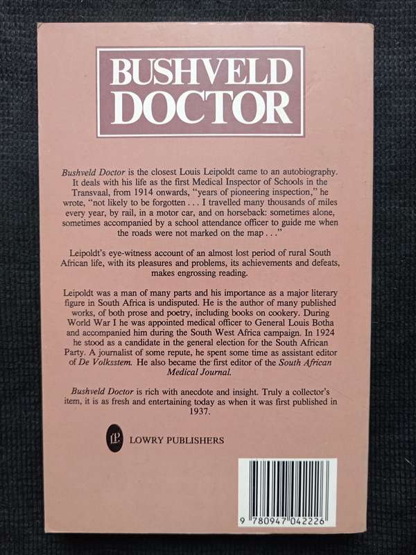 Bushveld Doctor by C Louis Leipoldt